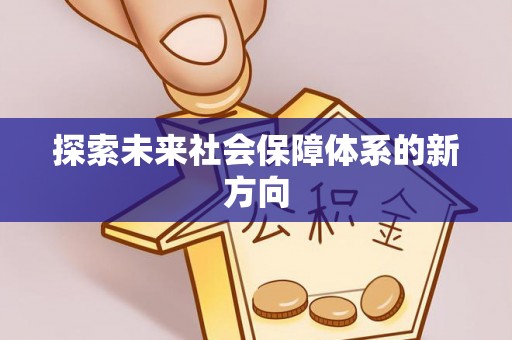 陆丰探索未来社会保障体系的新方向