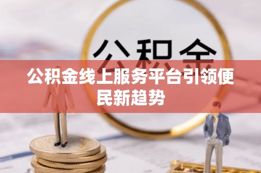 陆丰公积金线上服务平台引领便民新趋势
