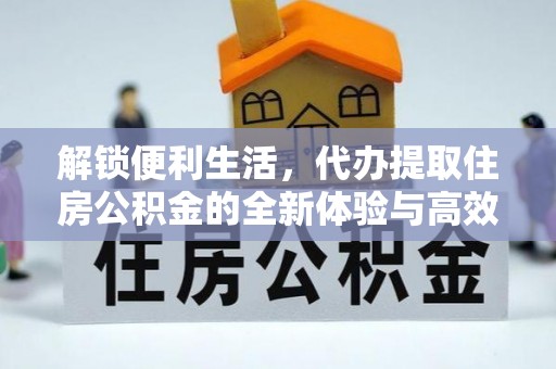 陆丰解锁便利生活，代办提取住房公积金的全新体验与高效策略