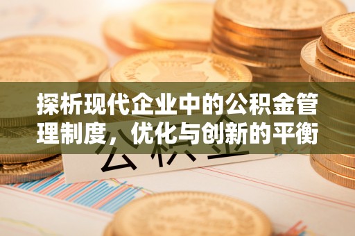 陆丰探析现代企业中的公积金管理制度，优化与创新的平衡