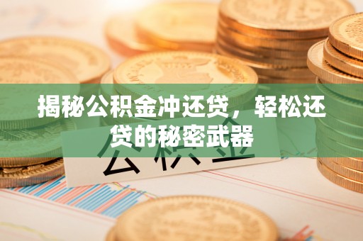 陆丰揭秘公积金冲还贷，轻松还贷的秘密武器