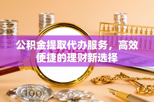 陆丰公积金提取代办服务，高效便捷的理财新选择