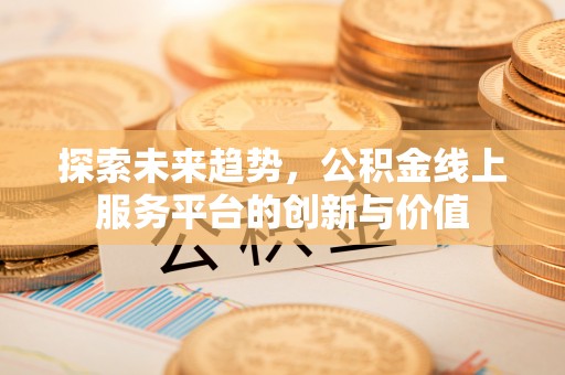 陆丰探索未来趋势，公积金线上服务平台的创新与价值