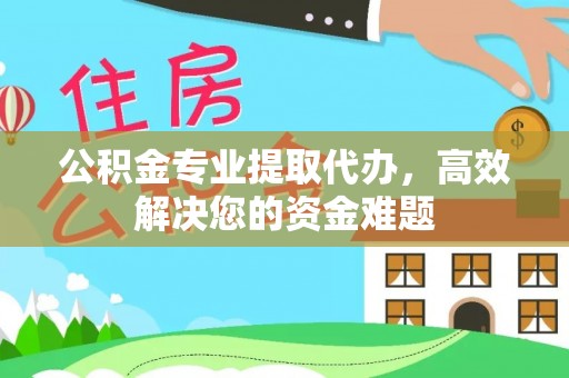 陆丰公积金专业提取代办，高效解决您的资金难题