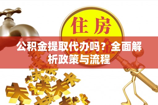 陆丰公积金提取代办吗？全面解析政策与流程