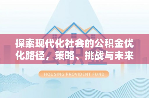 陆丰探索现代化社会的公积金优化路径，策略、挑战与未来展望