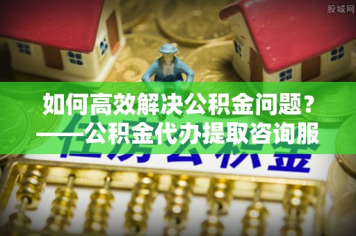 陆丰如何高效解决公积金问题？——公积金代办提取咨询服务指南