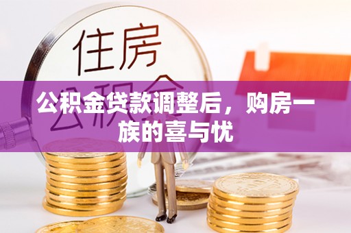 陆丰公积金贷款调整后，购房一族的喜与忧