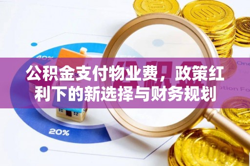 陆丰公积金支付物业费，政策红利下的新选择与财务规划