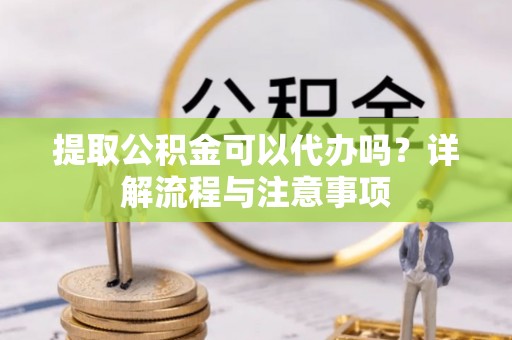陆丰提取公积金可以代办吗？详解流程与注意事项