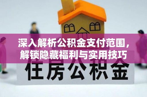 陆丰深入解析公积金支付范围，解锁隐藏福利与实用技巧