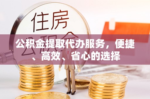 陆丰公积金提取代办服务，便捷、高效、省心的选择