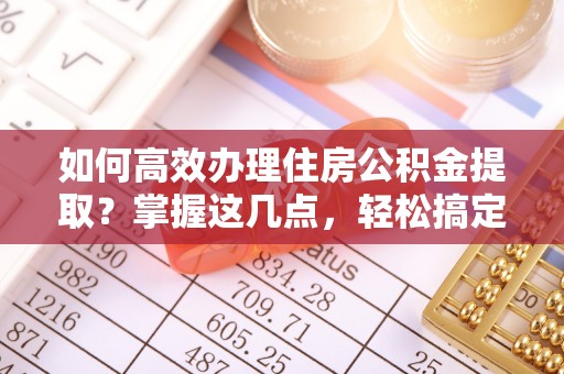 陆丰如何高效办理住房公积金提取？掌握这几点，轻松搞定！