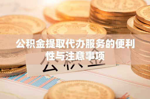陆丰公积金提取代办服务的便利性与注意事项