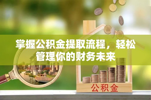 陆丰掌握公积金提取流程，轻松管理你的财务未来