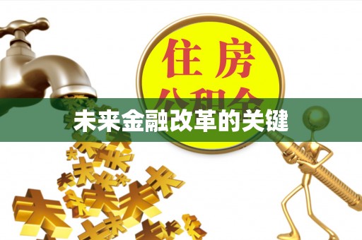 陆丰未来金融改革的关键