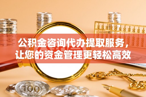 陆丰公积金咨询代办提取服务，让您的资金管理更轻松高效