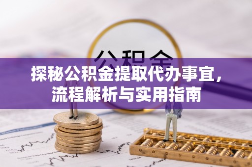 陆丰探秘公积金提取代办事宜，流程解析与实用指南