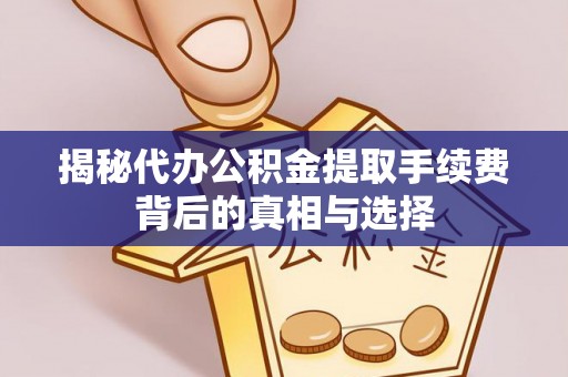 陆丰揭秘代办公积金提取手续费背后的真相与选择