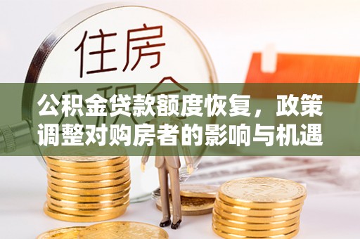 陆丰公积金贷款额度恢复，政策调整对购房者的影响与机遇