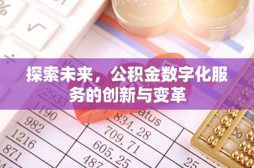 陆丰探索未来，公积金数字化服务的创新与变革
