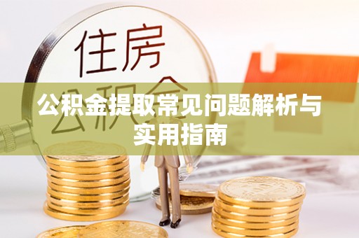 陆丰公积金提取常见问题解析与实用指南