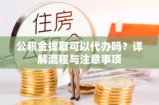 陆丰公积金提取可以代办吗？详解流程与注意事项