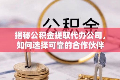 陆丰揭秘公积金提取代办公司，如何选择可靠的合作伙伴