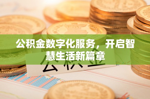 陆丰公积金数字化服务，开启智慧生活新篇章