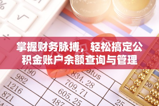 陆丰掌握财务脉搏，轻松搞定公积金账户余额查询与管理