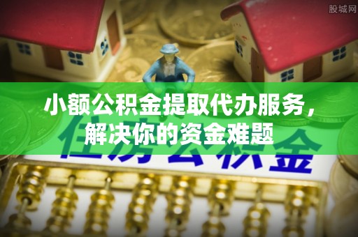 陆丰小额公积金提取代办服务，解决你的资金难题