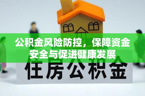 陆丰公积金风险防控，保障资金安全与促进健康发展