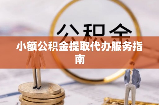 陆丰小额公积金提取代办服务指南