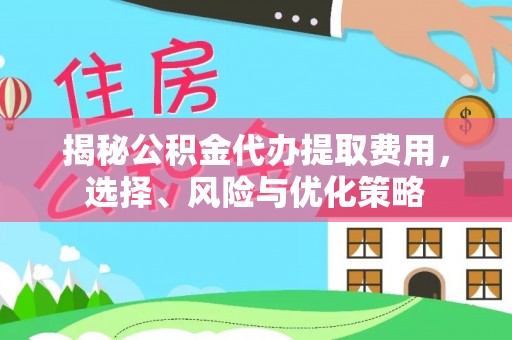 陆丰揭秘公积金代办提取费用，选择、风险与优化策略