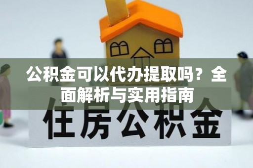 陆丰公积金可以代办提取吗？全面解析与实用指南