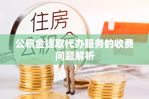 陆丰公积金提取代办服务的收费问题解析