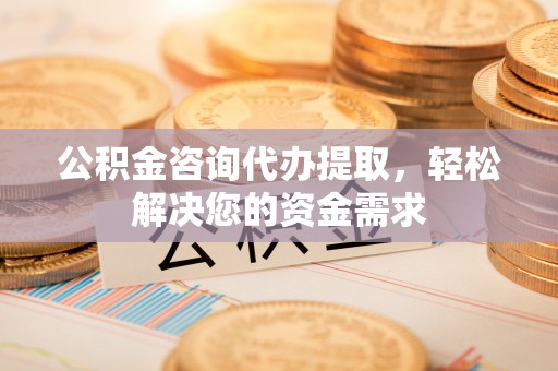 陆丰公积金咨询代办提取，轻松解决您的资金需求