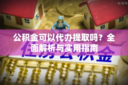 陆丰公积金可以代办提取吗？全面解析与实用指南